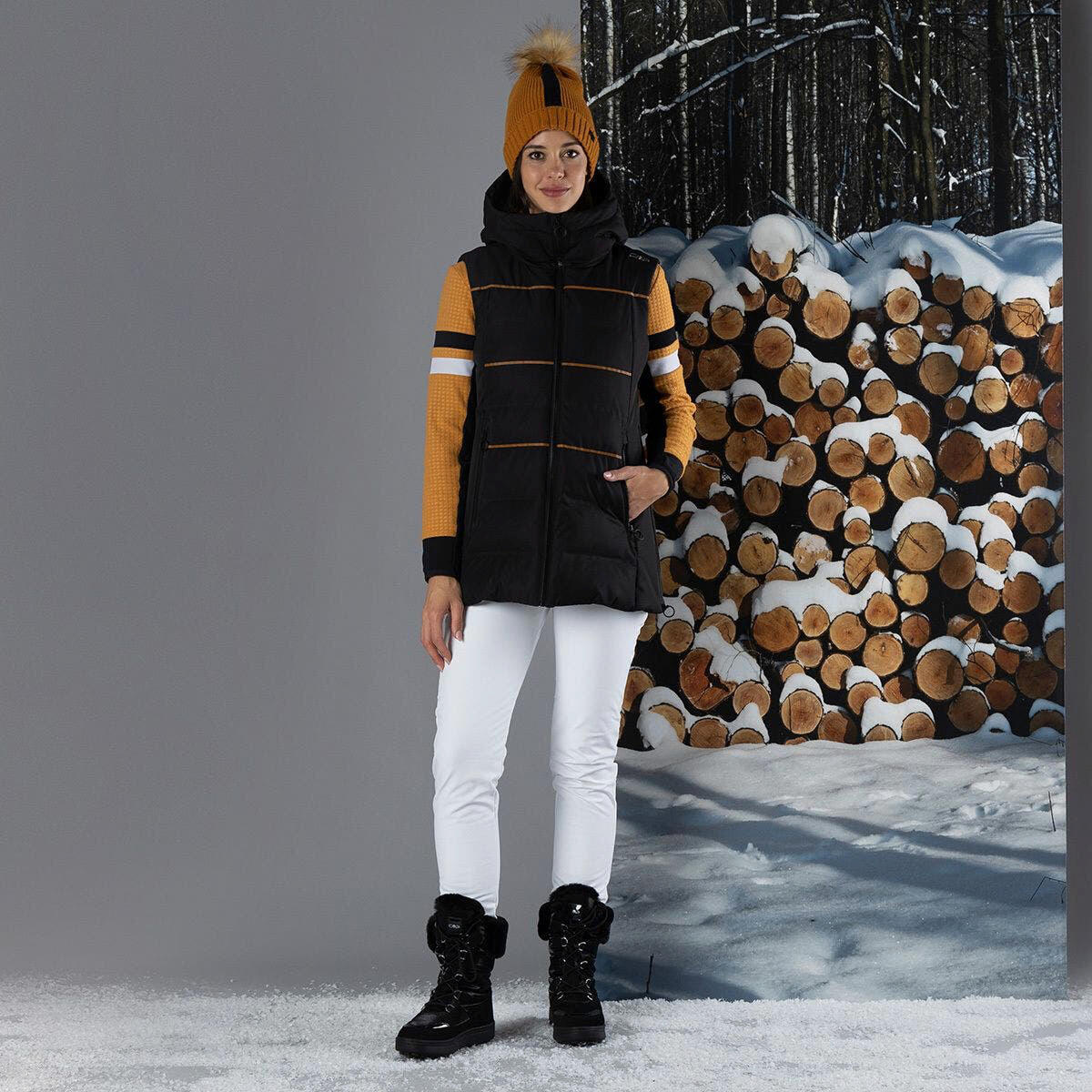 Doudoune sans manches zippé femme CMP 4/5