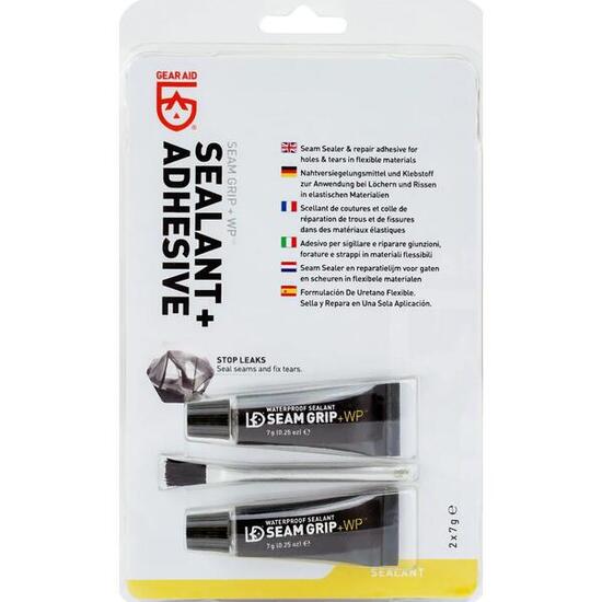 Seam Grip WP McNett 2 x 7 g scellant uréthane flexible étanche avec brosse