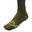 低筒男女通用速回復壓力跑步運動襪 - 橄欖綠色