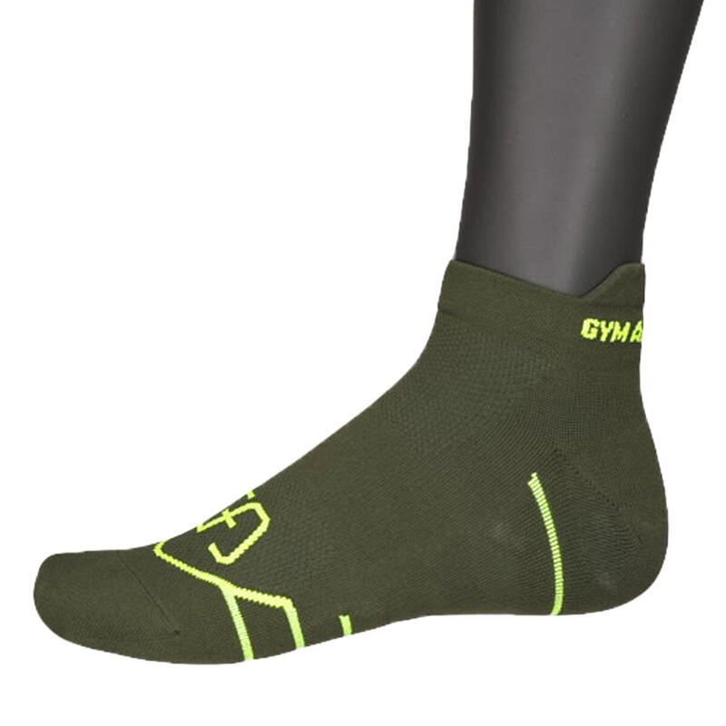 Low-Cut Unisex QuickRecovery Compression Running Sports Sock - OLIVE GREEN