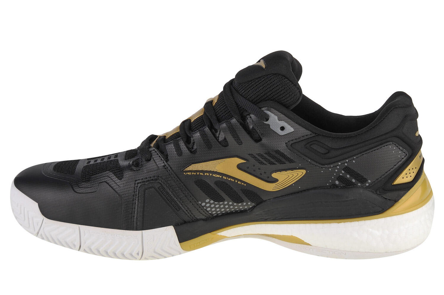 Joma Slam 22 Clay Negro Oro Tslams2201p 2/4