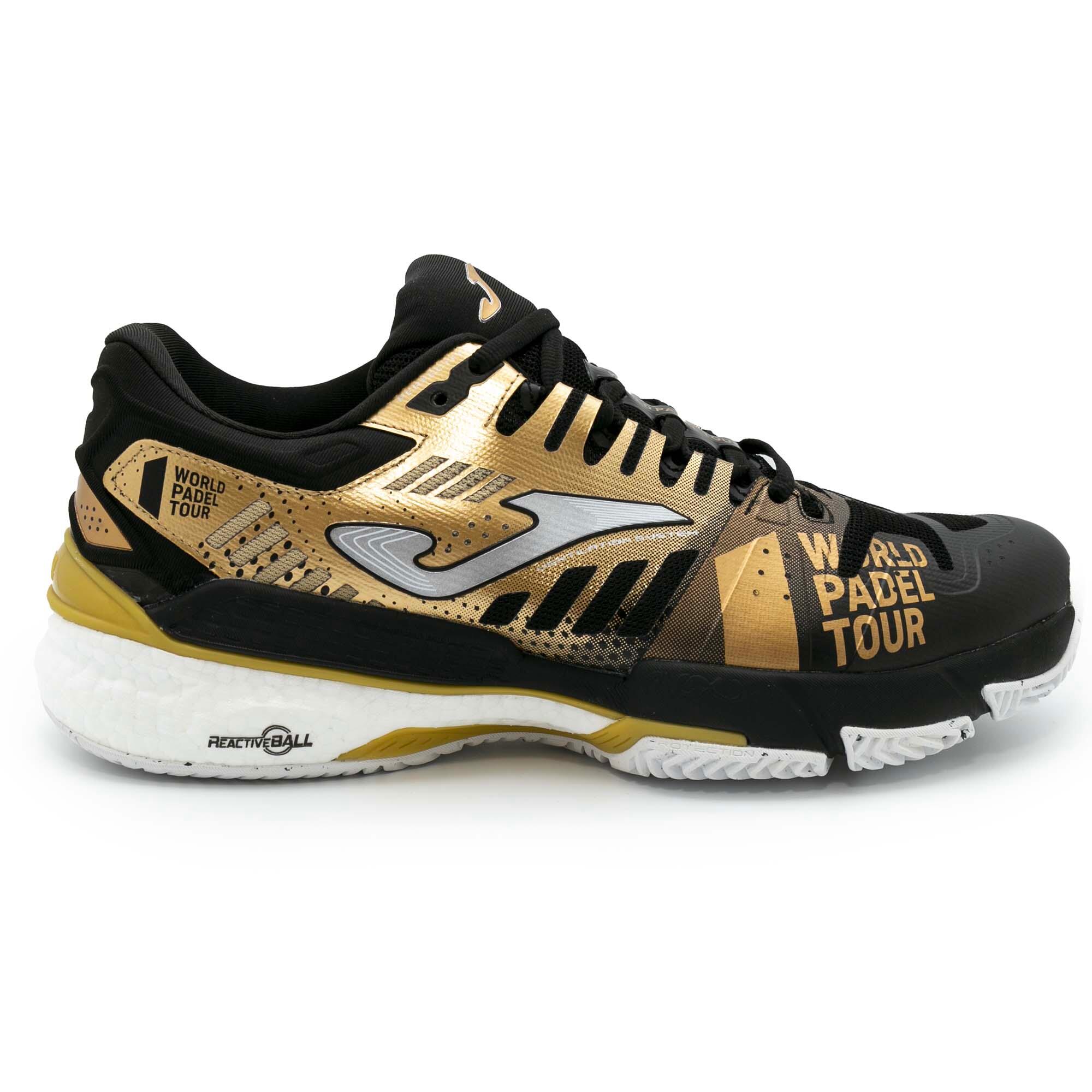 Joma - Chaussures De Padel Joma Slam 22 World Padel Tour Clay Twpts2231p Noir Et Or - Chaussures De Sport - Jaune|noir - Decathlon