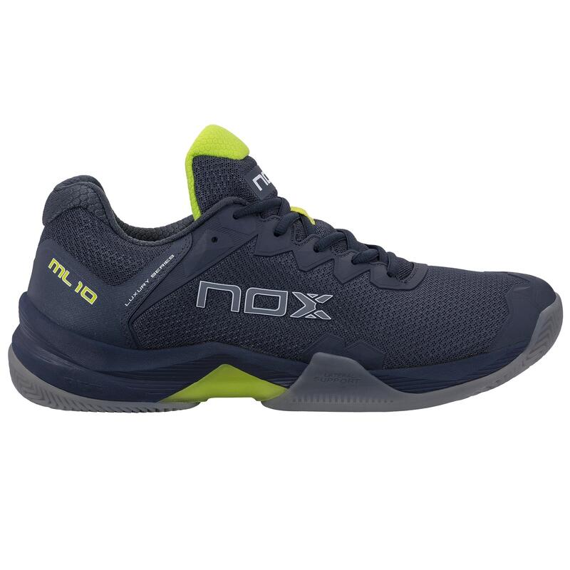 Zapatillas de Pádel Nox ML10 HEXA Azul Marino/Lima