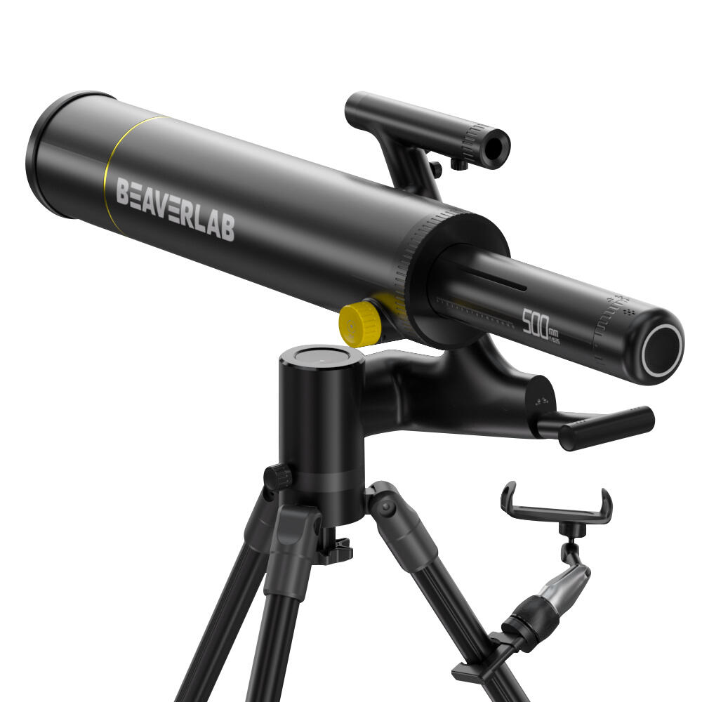 Beaverlab - Beaverlab Téléscope Numérique Tw1 Pro 82/500  - Pilotable Par Wifi & Smartphone - Longue Vue - Noir - Taille Unique - Decathlon