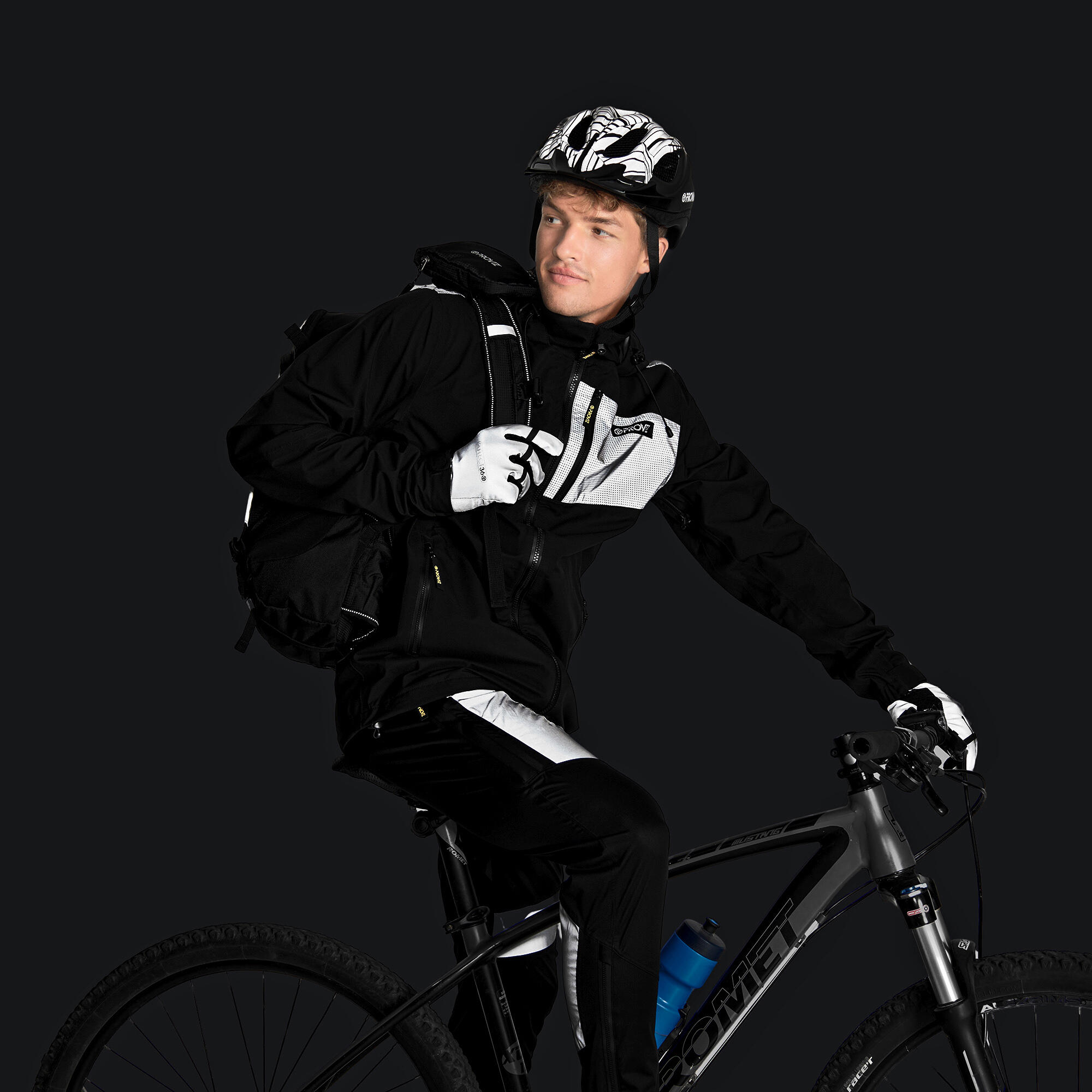 Proviz REFLECT360 Explorer Men's Reflective Waterproof Mountain Bike Jacket 3/7