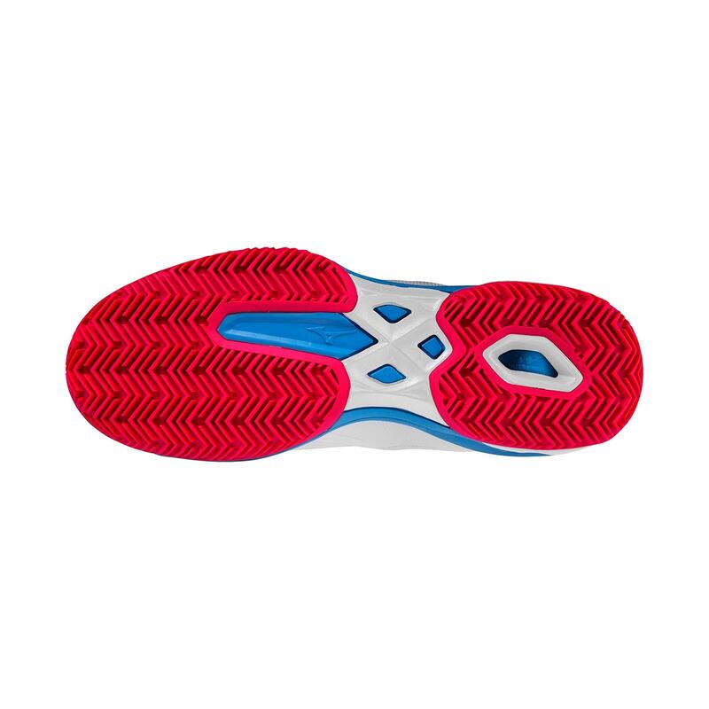 Mizuno Wave Exceed Light Padel Blanco Rojo 61gb2222 25