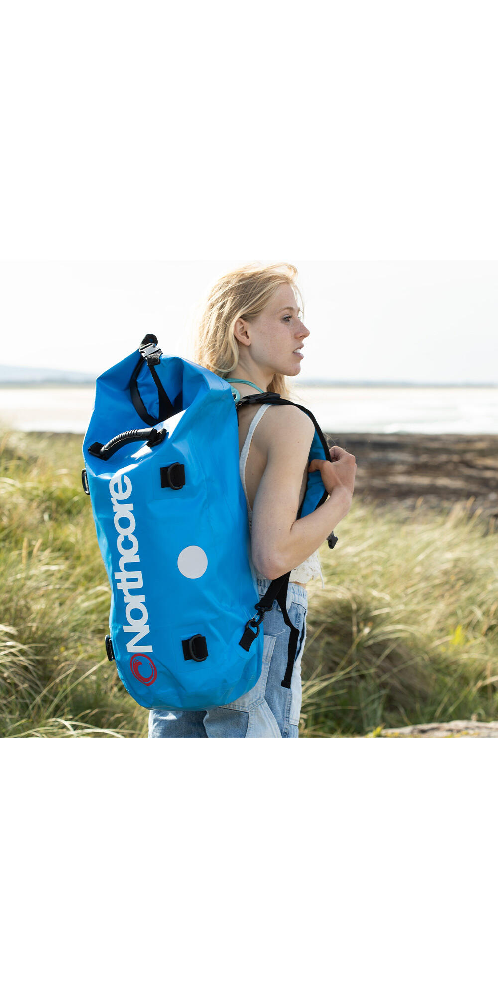 Northcore Dry Bag Backpack Blue 3/3