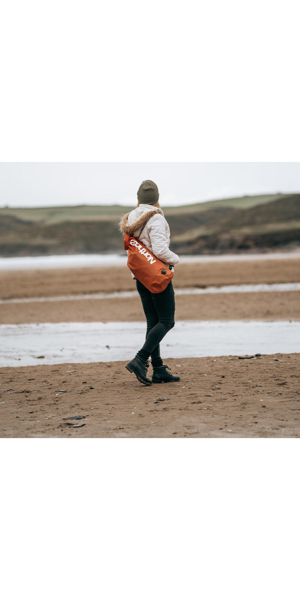 Northcore Dry Bag Backpack Orange 3/3