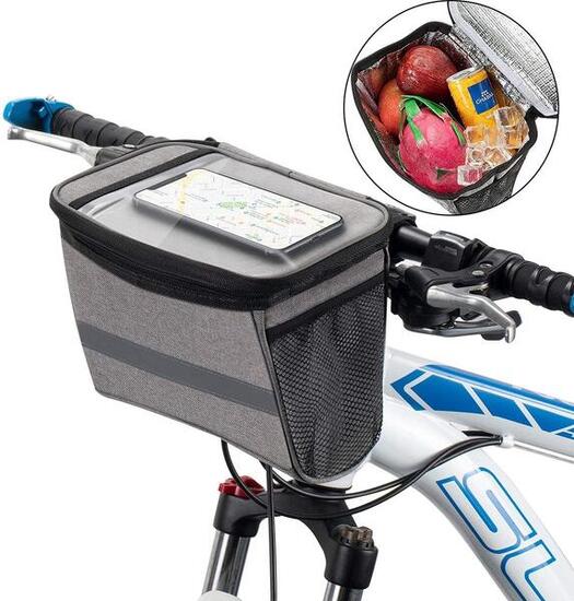 Borsa da manubrio per bicicletta - Isolata rimovibile - Impermeabile