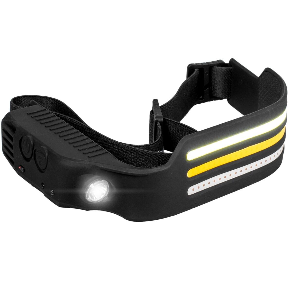 VAYOX Lanterna frontal Vayox VA0130 300lm, recarregável, 4x LED, USB-C, de silicone