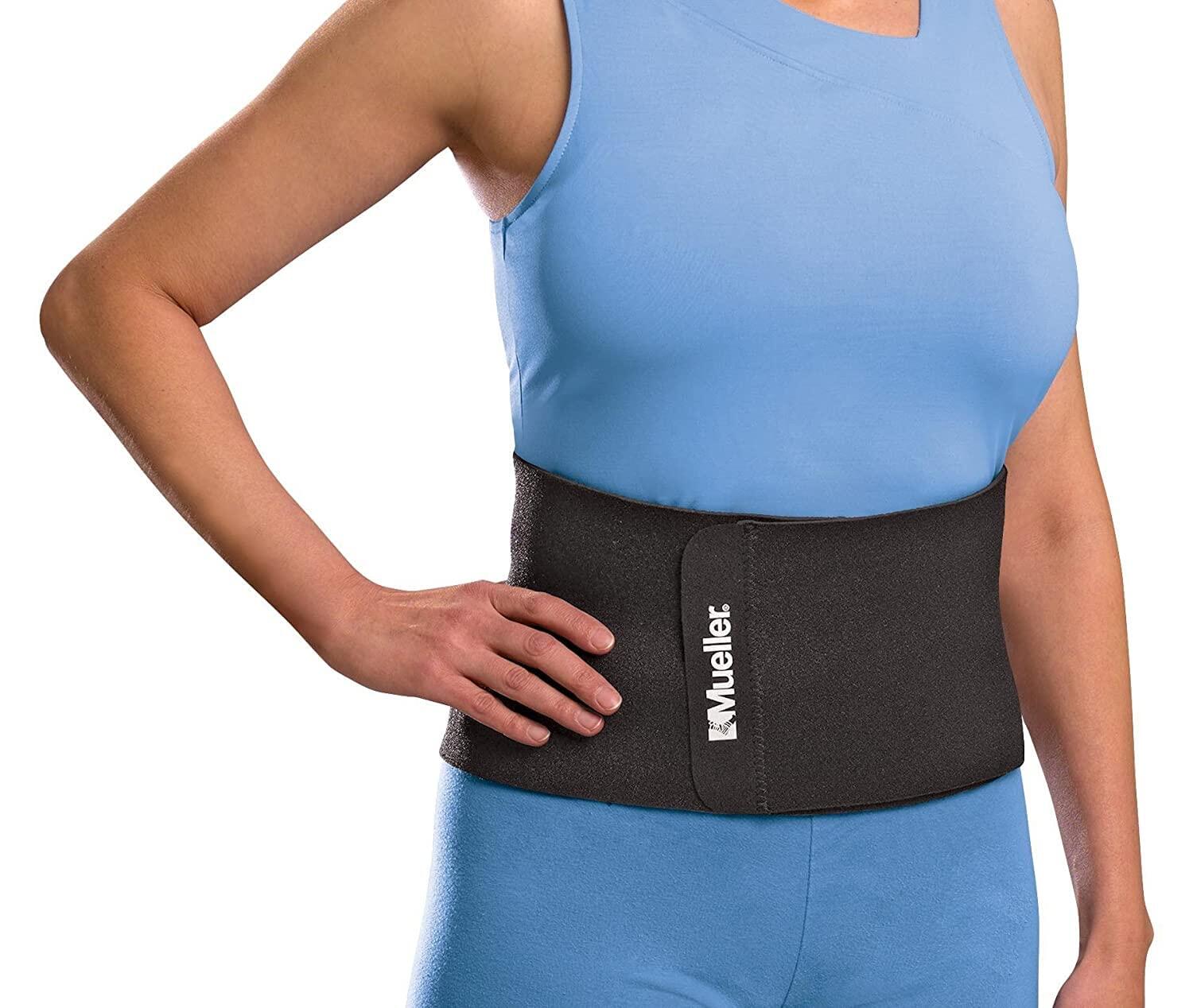 MUELLER Mueller Back Lumbar Support Wraparound for Injuries and Exercise