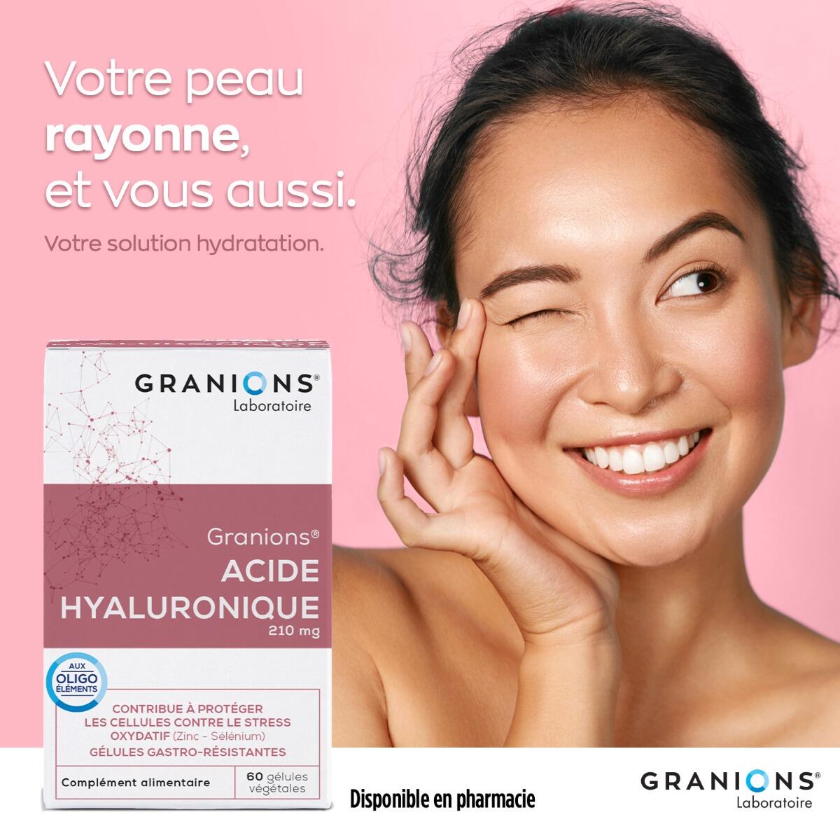 Acide Hyaluronique 60 gélules 6/7