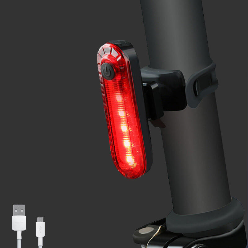 Eclairage avant + arrière 50 Lumen - Eclairage vélo rouge + blanc