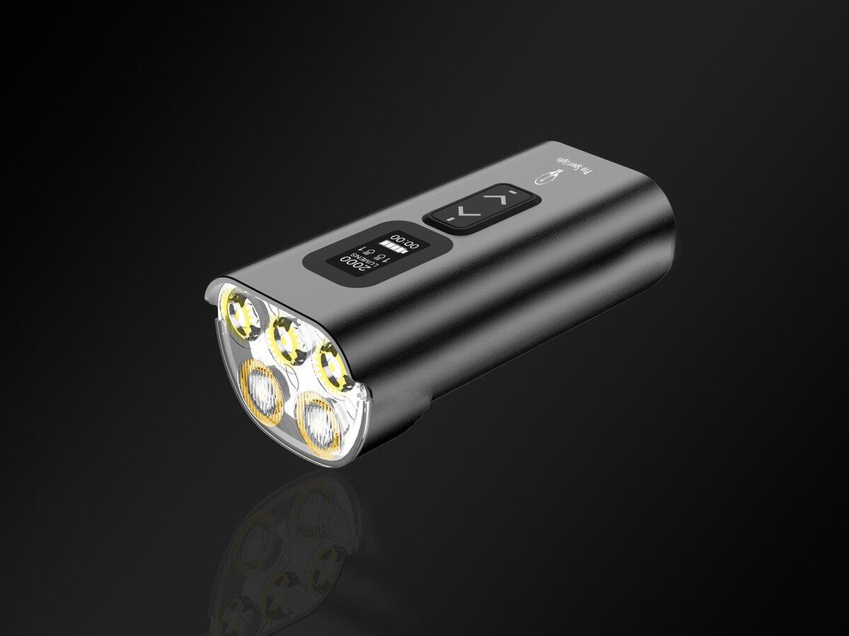 Fietsverlichting Voorlicht USB Oplaadbaar 2200 Lumen - Racefiets/MTB LED 5/6