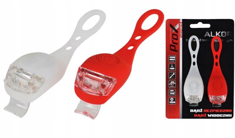 Fietsverlichtingset Voorlicht en Achterlicht Silicoon - LED Fietslampen 2/3