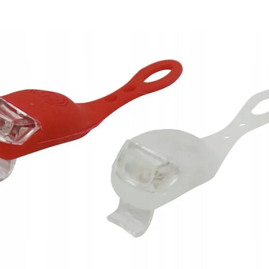 Bike Light Set Front Light and Rear Light Silicone - LED Bike Lights