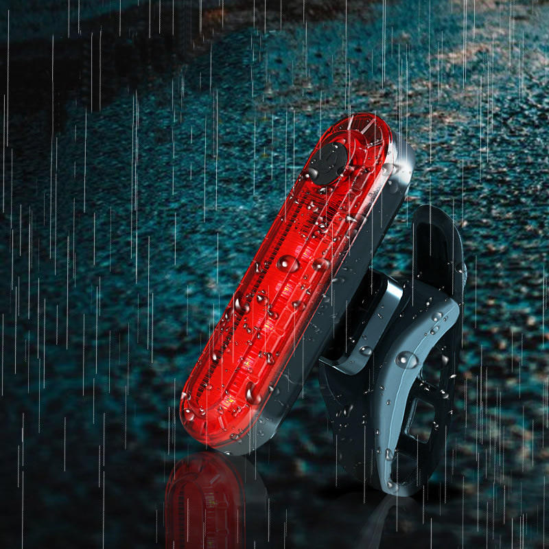 Eclairage avant + arrière 50 Lumen - Eclairage vélo rouge + blanc 3/8
