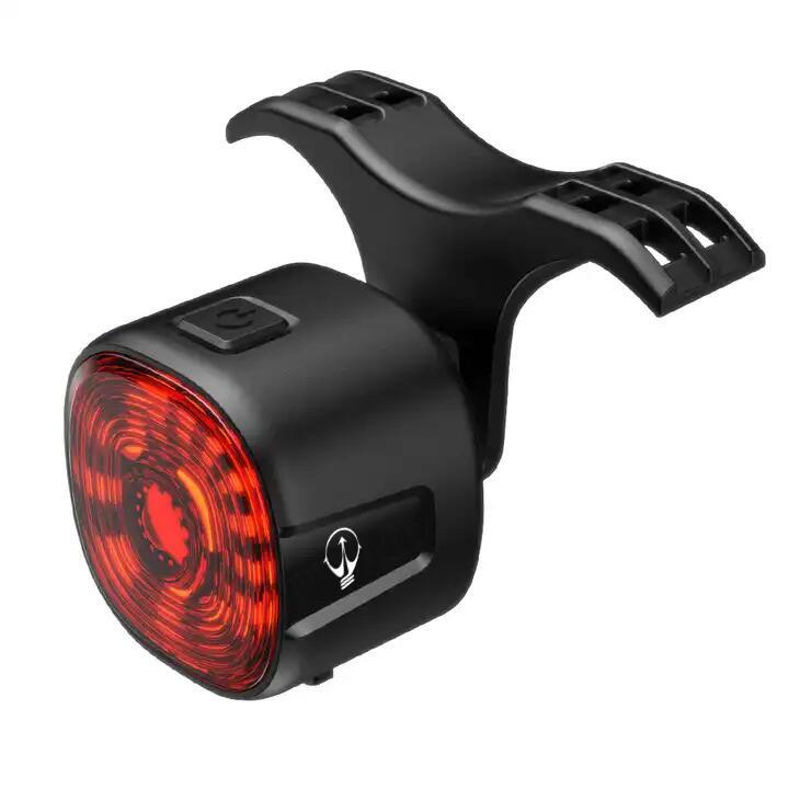 Rood Achterlicht Met Sensor - LED Fietsverlichting - USB Oplaadbaar