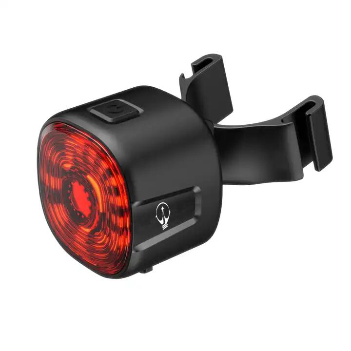 Rood Achterlicht Met Sensor - LED Fietsverlichting - USB Oplaadbaar