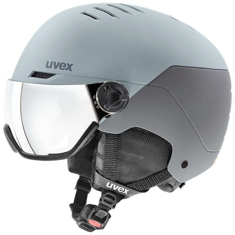 Kask narciarski Uvex Wanted Visor, z szybą