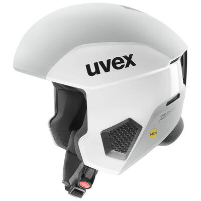 Uvex Invictus Mips White-Rhino M Herren-Ski-/Snowboardhelm