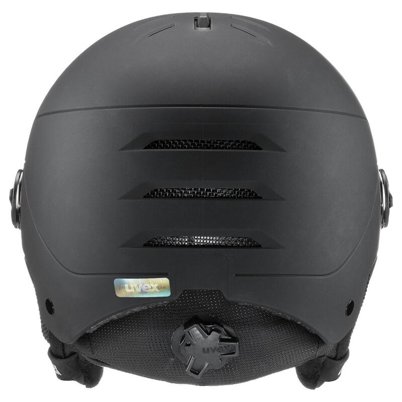 Casca de schi UVEX Wanted Visor neagra 56/6/262/1005 58-62 cm