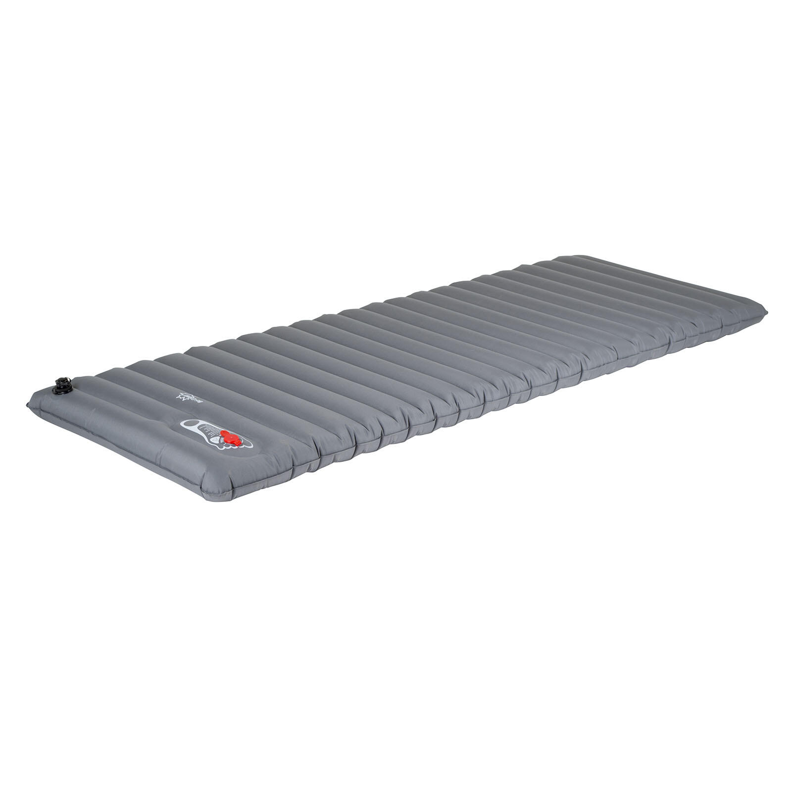 Bo-camp - Lit À Air Flex Trekking Camping Matelas 194x70x10cm Pompe - Sommier - Gris - Taille Unique - Decathlon