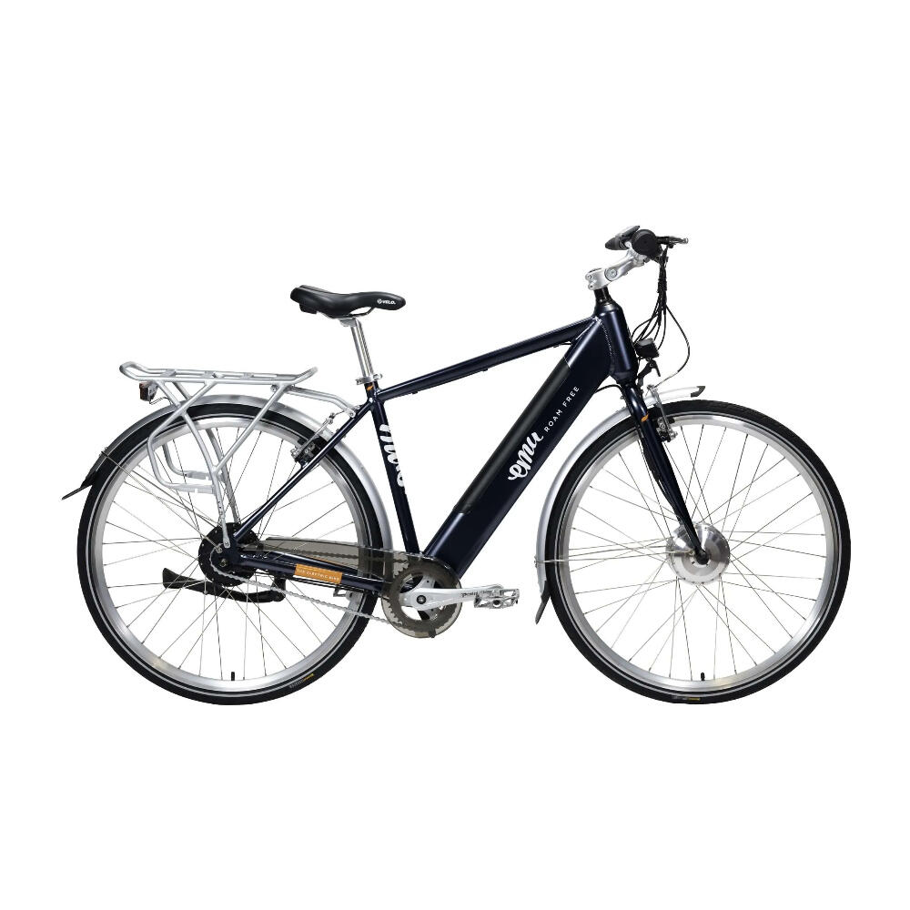 EMU BIKES Emu Classic Crossbar Electric Bike 10.4Ah - Navy Blue