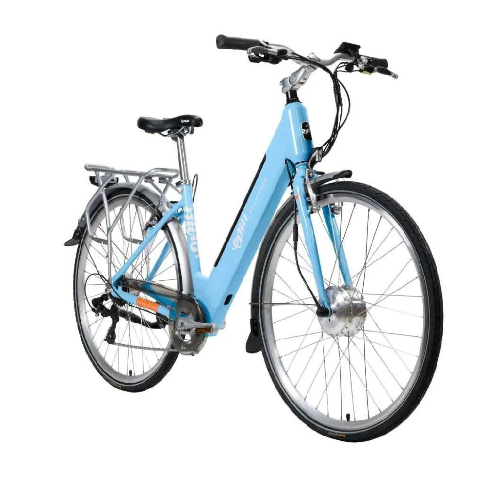 Emu Roam Step Through Electric Bike 14.5Ah - Emu Blue 2/3