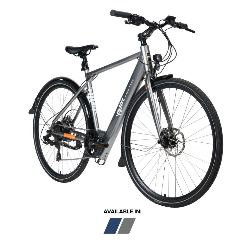 EMU BIKES Emu Evo Crossbar Electric Bike 7Ah - Grey