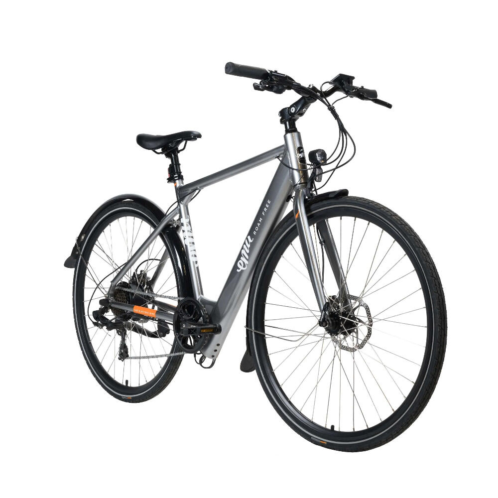 EMU BIKES Emu Evo Crossbar Electric Bike 10.4Ah - Grey