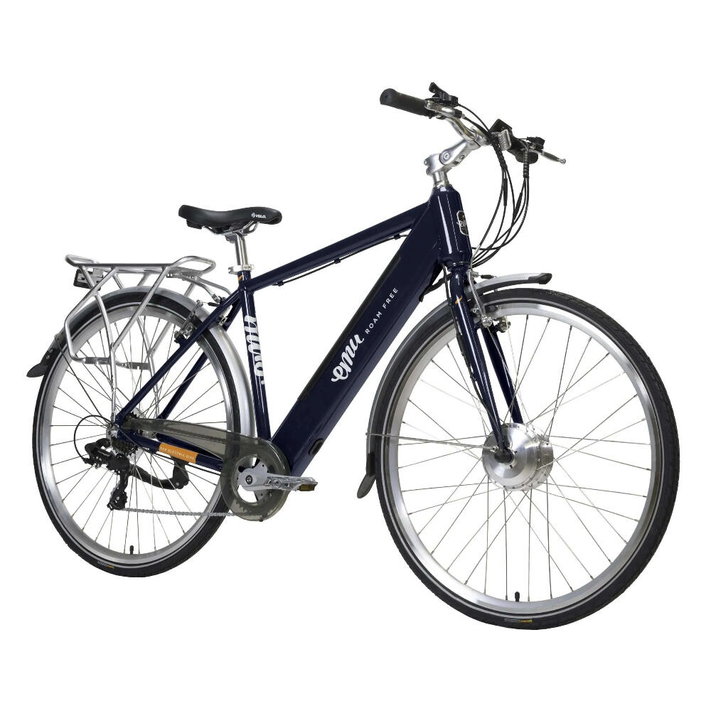 Emu Roam Crossbar Electric Bike 10.4Ah - Navy Blue 2/3