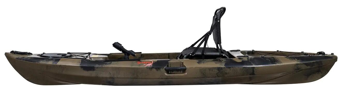 Kajak jednoosobowy wędkarski stabilny do pływania Scorpio kayak Lagoon 10 3/7