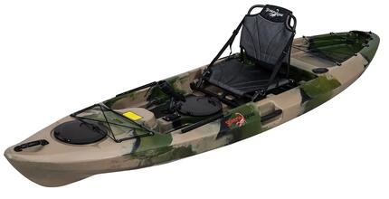 Kajak jednoosobowy wędkarski stabilny do pływania Scorpio kayak Lagoon 10
