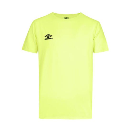 Camiseta Lifestyle Umbro Amarilla Flúor para Hombre