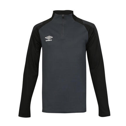 Sudadera Umbro Chal para Niño en Negro/Azul Marino