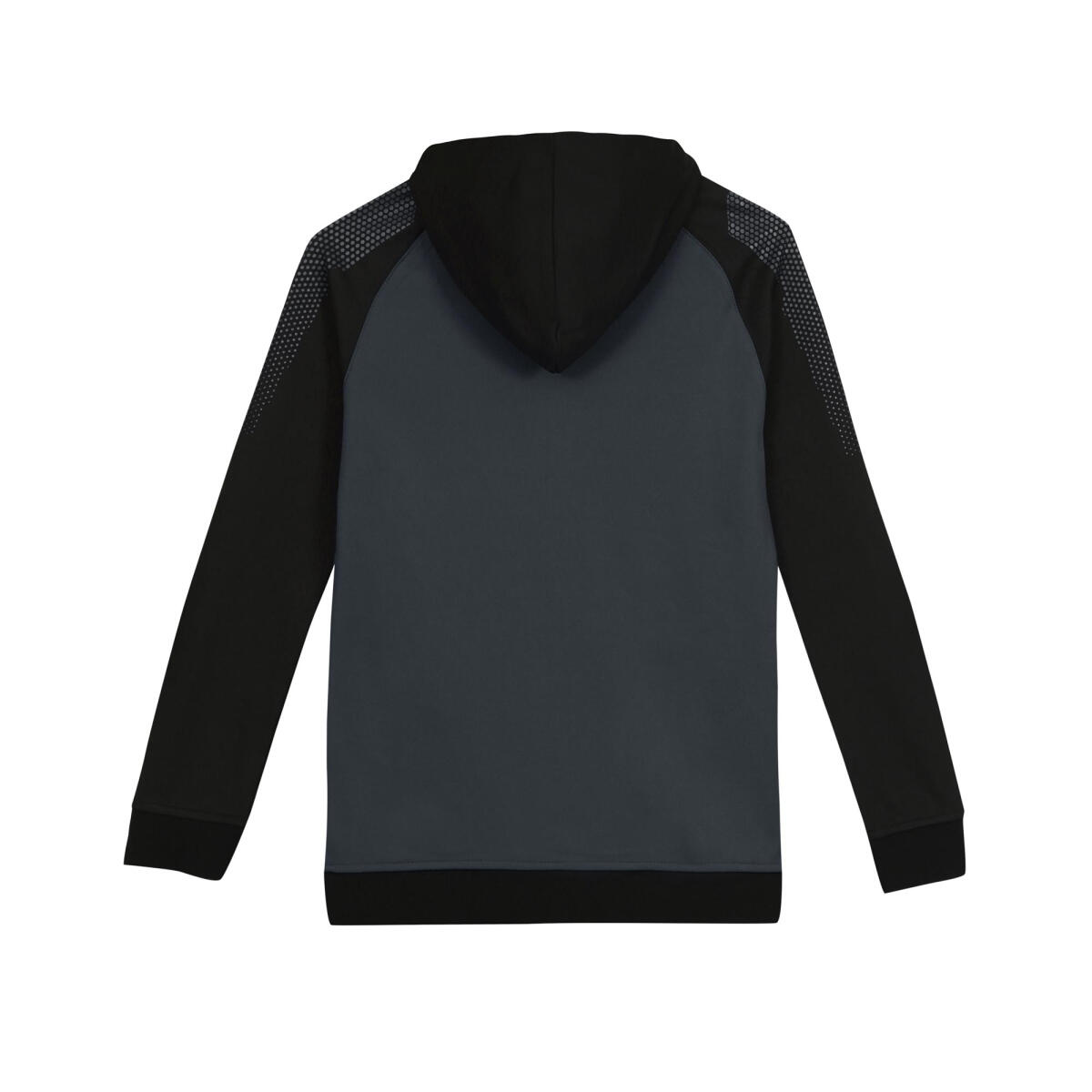 Felpa con cappuccio e zip Umbro da ragazzo, grigio ardesia/nera 943850 2/2
