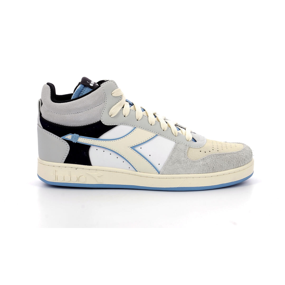 Diadora - Sneakers Hautes Magic Demi Twin - Baskets - Gris - 45 - Decathlon