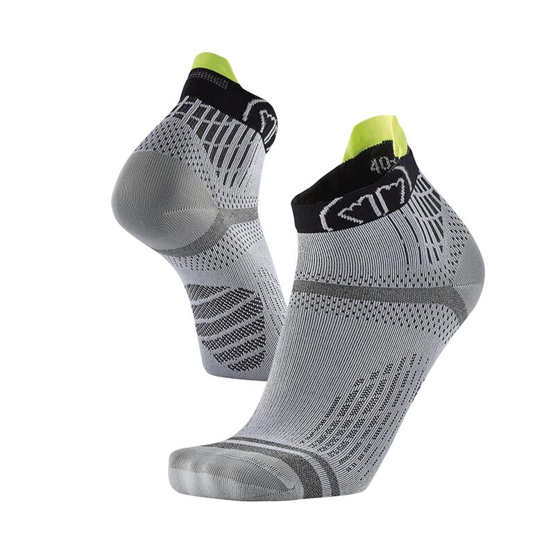 SIDAS Run Feel Sidas Ultra-Thin Socks 37 - Anti-Slip Grip, Mesh