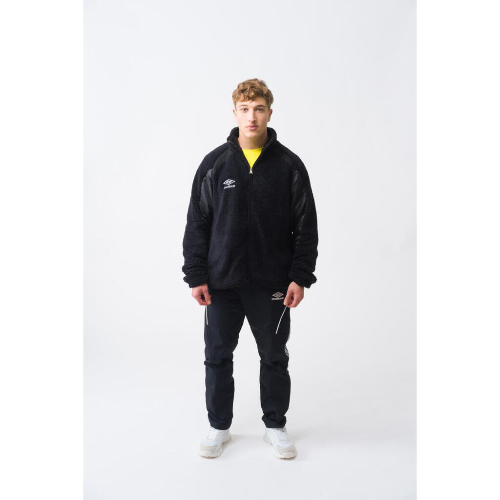 Men's Umbro Lif Polar Black Sherpa Jacket