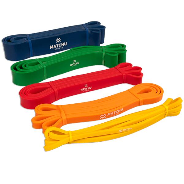 Élastique musculation - Bande élastique - 20 kg - Orange