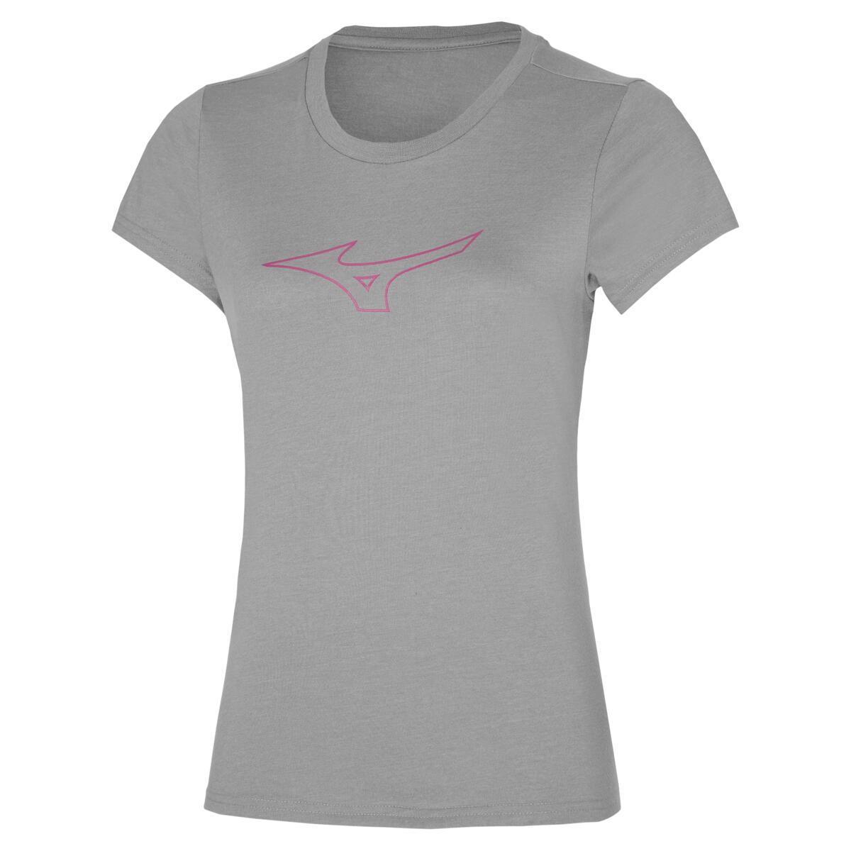 MIZUNO Mizuno Womens RB Grey Logo Tee