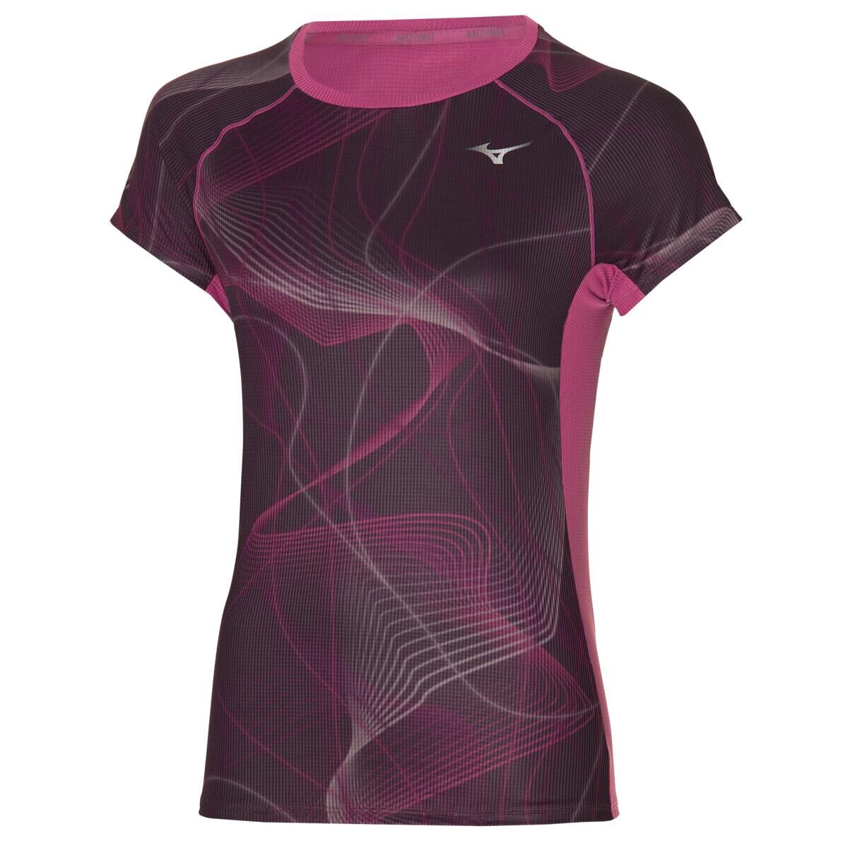 MIZUNO Mizuno Womens Aero Tee Purple