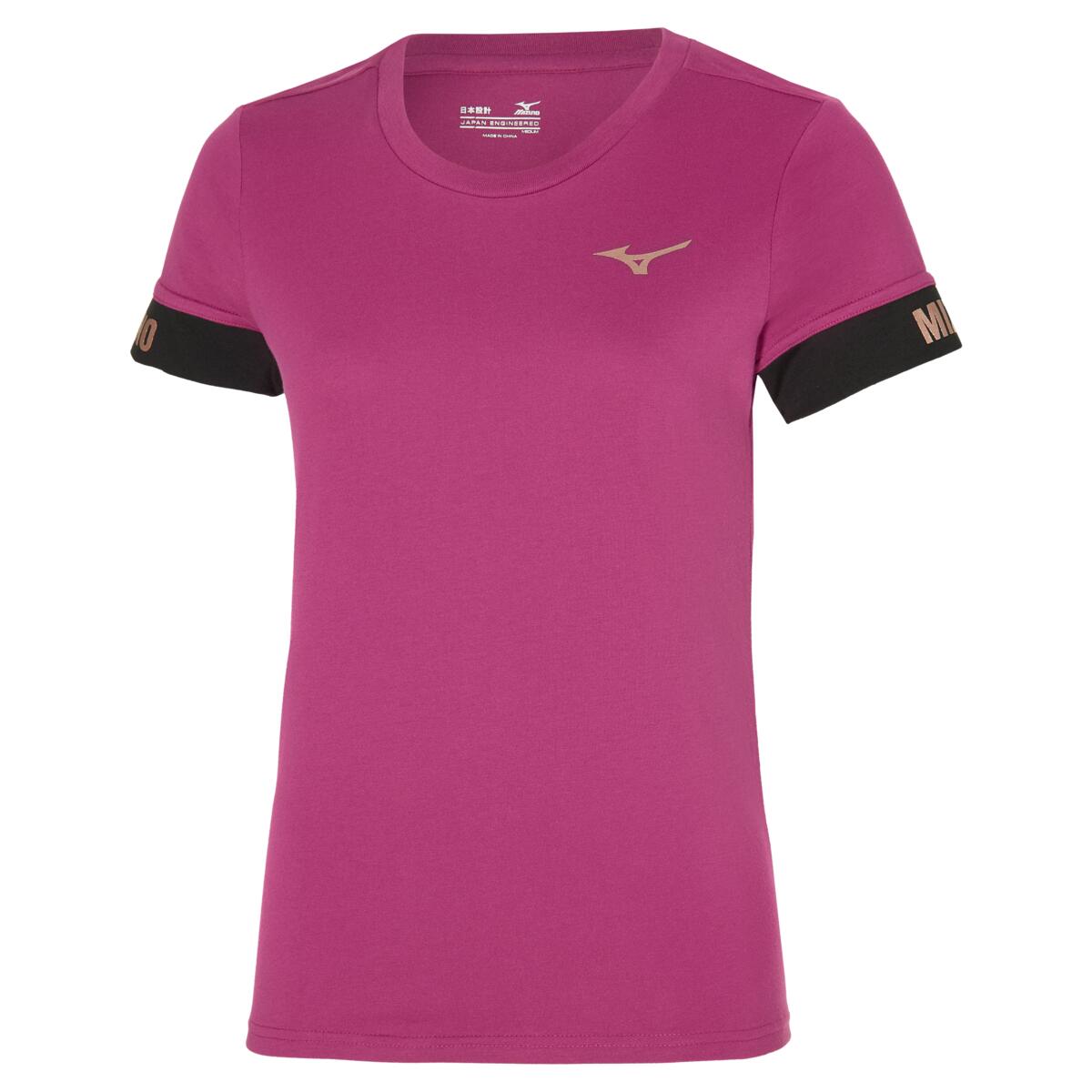 Mizuno Womens Purple Tee Shirt 1/3