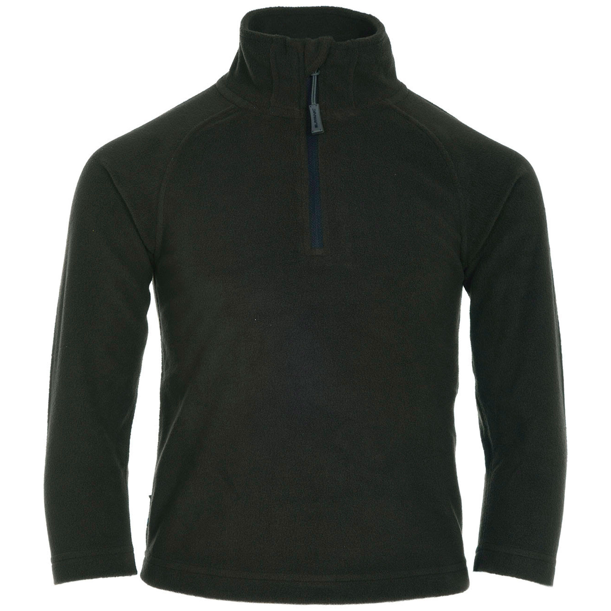 SURFANIC Thermal Boys Zip Micro Fleece Black