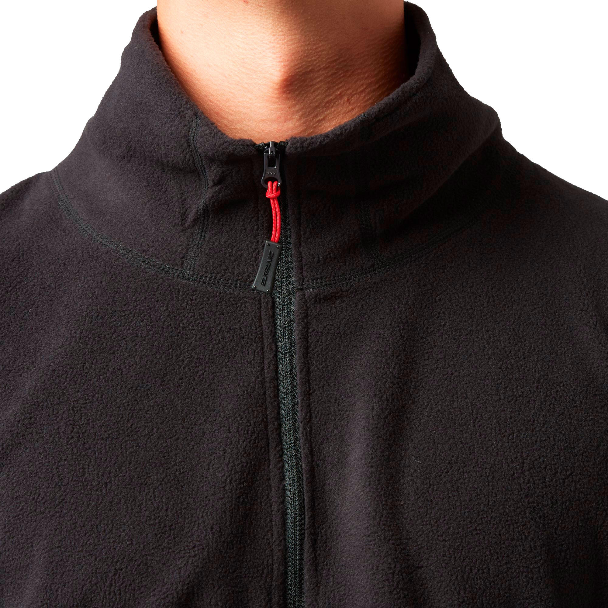 Thermal Mens Zip Micro Fleece Black 5/7