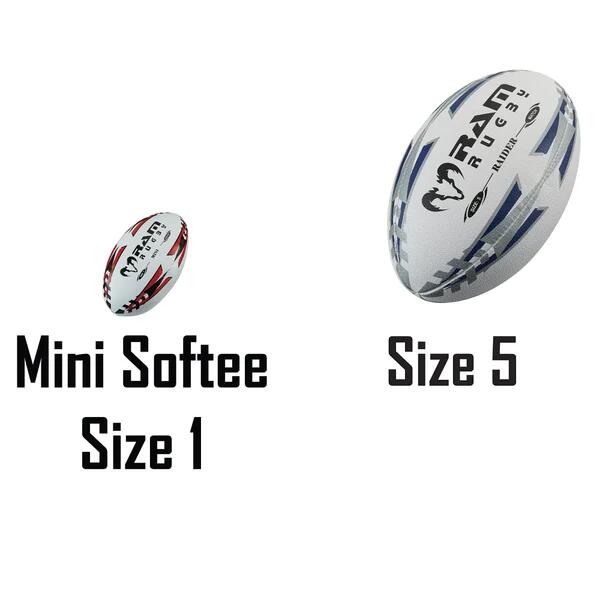Mini Rugby Ball - Softee 3/4