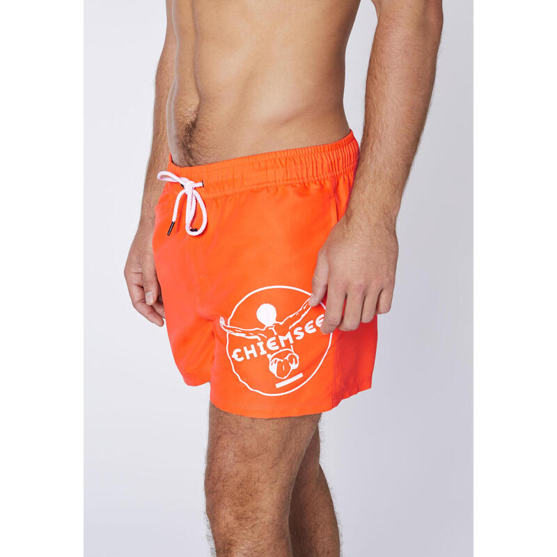 Badeshorts mit Label-Symbol und Taschen