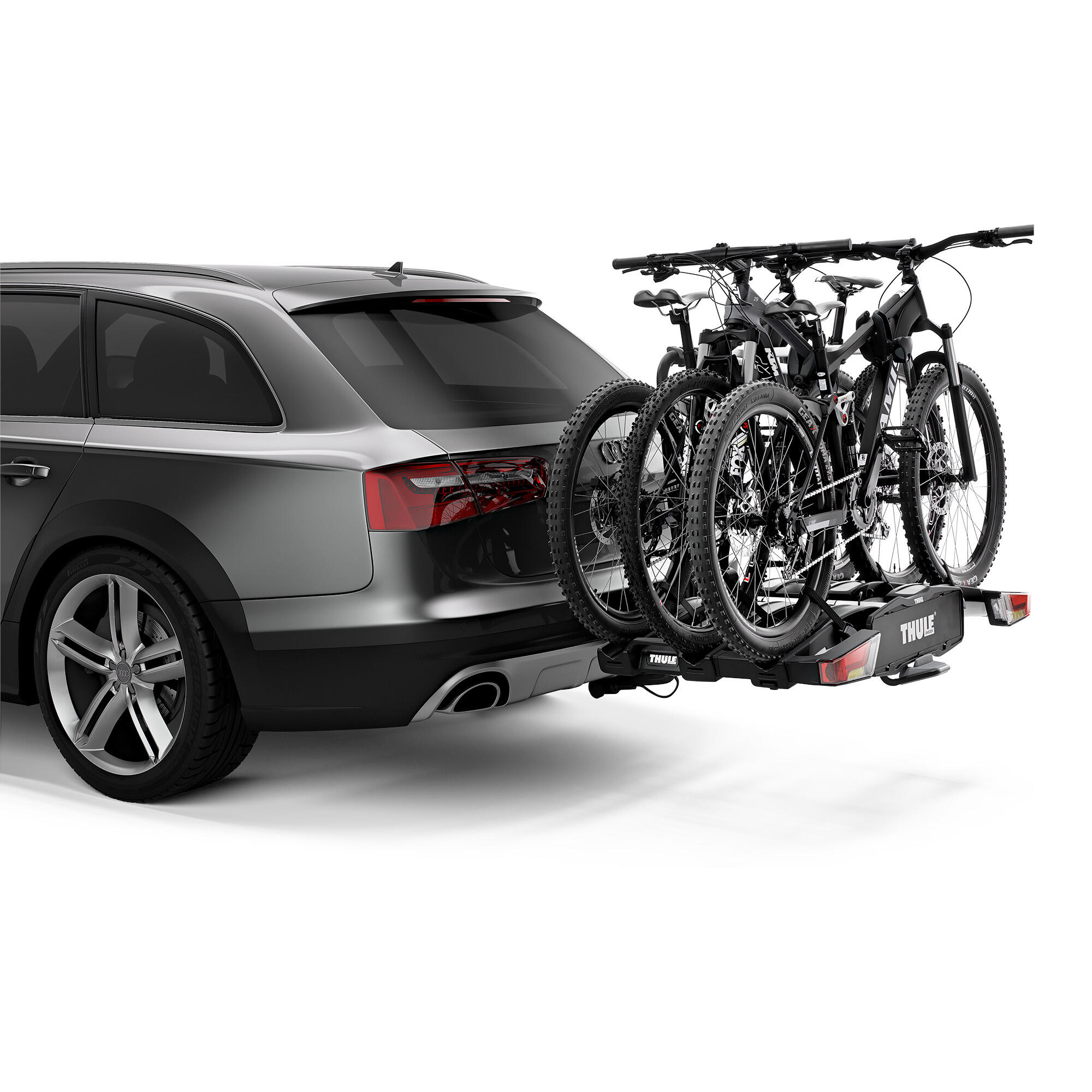 Porte-vélo sur boule d’attelage Thule EasyFold XT 3 bikes Aluminium 2/8