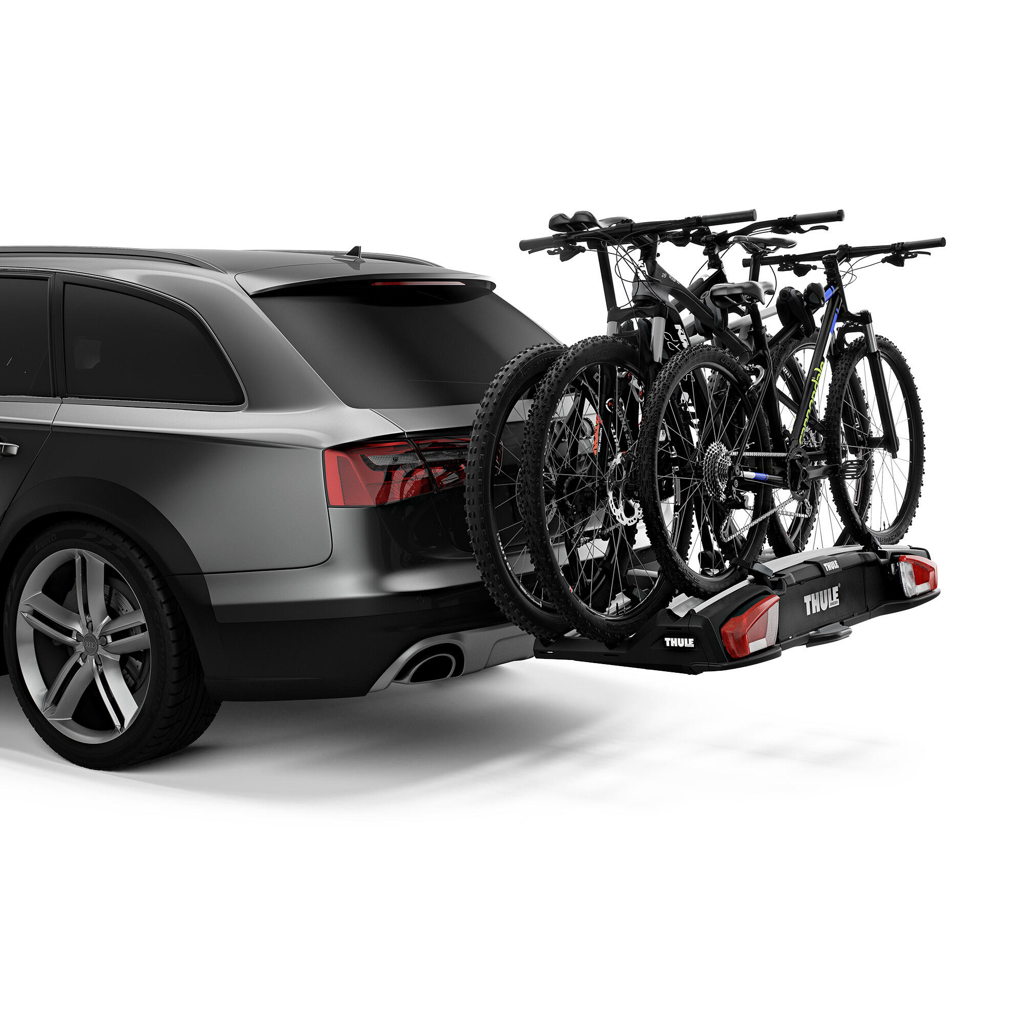 Anhängerkupplungs-Fahrradträger Thule VeloSpace XT 3(4) bikes Aluminium 4/7